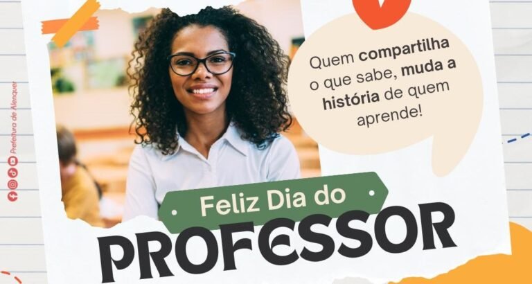 15 de outubro, Dia do Professor.