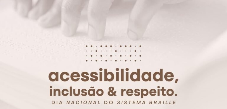 Hoje celebramos o Dia Nacional da Linguagem de Braille!