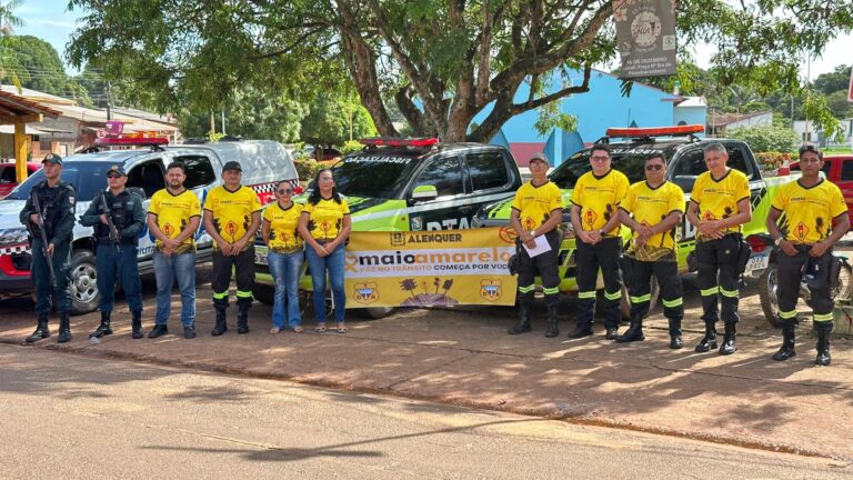 O Departamento de Trânsito do Município de Alenquer deu início à campanha Maio Amarelo!